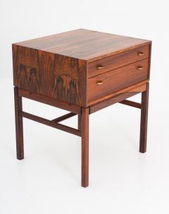 Gunnar Myrstrand Sven Engstr m Scandinavian Midcentury Bedside Tables in Rosewood Model Casino 1960s - 1619922