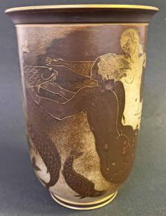 Gunnar Nylund Cavorting Mermaids Vase Gunnar Nylund for Rorstrand  - 4452634