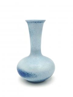 Gunnar Nylund Grey Blue Eggshell Glazed Stoneware Vase - 3903111