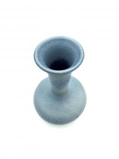 Gunnar Nylund Grey Blue Eggshell Glazed Stoneware Vase - 3903115