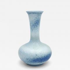 Gunnar Nylund Grey Blue Eggshell Glazed Stoneware Vase - 3907537