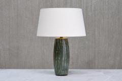 Gunnar Nylund Gunnar Nylund Rubus Green Ceramic Table Lamp R rstrand Sweden 1965 - 3976964