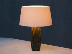 Gunnar Nylund Gunnar Nylund Rubus Green Ceramic Table Lamp R rstrand Sweden 1965 - 3976971