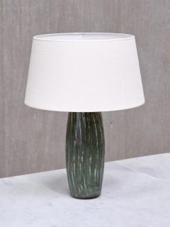 Gunnar Nylund Gunnar Nylund Rubus Green Ceramic Table Lamp R rstrand Sweden 1965 - 3976972