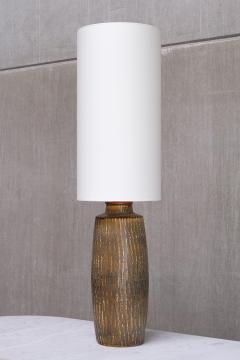 Gunnar Nylund Gunnar Nylund Rubus Stoneware Floor Large Table Lamp R rstrand Sweden 1960s - 4234111