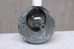 Gunnar Nylund Gunnar Nylund Table Lamp in Bubble Glass Silk Str mbergshyttan Sweden 1960s - 4504421