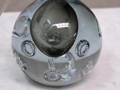 Gunnar Nylund Gunnar Nylund Table Lamp in Bubble Glass Silk Str mbergshyttan Sweden 1960s - 4504422