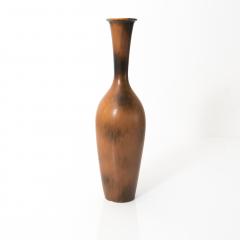 Gunnar Nylund Gunnar Nylund for Rorstrand Sweden Scandinavian Modern vase in blue and brown  - 1753404