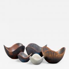 Gunnar Nylund Gunnar Nylund set of five ceramic bowls Sweden - 1078774