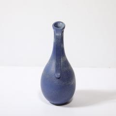 Gunnar Nylund Mid Century Cobalt Blue Glazed Ceramic Pitcher by Gunnar Nylund for R rstrand - 3752263