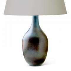 Gunnar Nylund Mid Century Modern Silhouetted Lamp in Blues and Grays by Gunnar Nylund - 823189