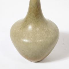 Gunnar Nylund Mid Century Modernist Taupe Glazed Ceramic Vase By Gunnar Nylund for Rorstrand - 3998445