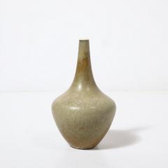 Gunnar Nylund Mid Century Modernist Taupe Glazed Ceramic Vase By Gunnar Nylund for Rorstrand - 3998504