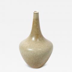 Gunnar Nylund Mid Century Modernist Taupe Glazed Ceramic Vase By Gunnar Nylund for Rorstrand - 4000413