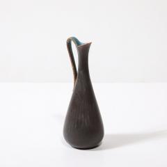 Gunnar Nylund Mid Century Sky Blue Copper Pitcher Vase by Gunnar Nylund for R rstrand - 3752316