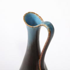 Gunnar Nylund Mid Century Sky Blue Copper Pitcher Vase by Gunnar Nylund for R rstrand - 3752391