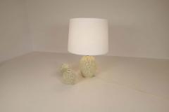Gunnar Nylund Midcentury Large Table Lamp Chamotte Gunnar Nylund R rstrand Sweden - 2306014