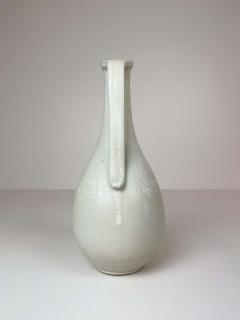 Gunnar Nylund Midcentury Large White and Grey Vase R rstrand by Gunnar Nylund Sweden - 2469383