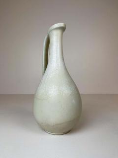 Gunnar Nylund Midcentury Large White and Grey Vase R rstrand by Gunnar Nylund Sweden - 2469406