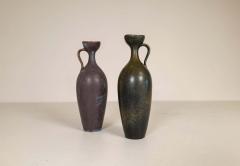 Gunnar Nylund Midcentury Set of 2 Ceramic Vases Gunnar Nylund R rstrand Sweden 1950s - 2417805