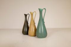 Gunnar Nylund Midcentury Set of 3 Ceramic Vases R rstrand Gunnar Nylund Sweden - 2369272
