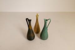 Gunnar Nylund Midcentury Set of 3 Ceramic Vases R rstrand Gunnar Nylund Sweden - 2369273