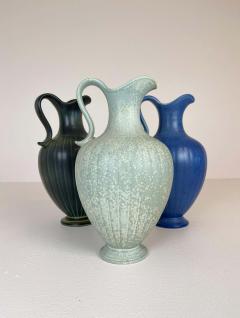 Gunnar Nylund Midcentury Set of 3 Ceramic Vases R rstrand Gunnar Nylund Sweden - 2481072
