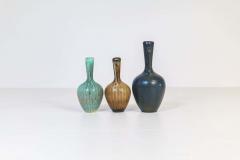 Gunnar Nylund Midcentury Set of 3 Vases R rstrand Gunnar Nylund Sweden - 2451893