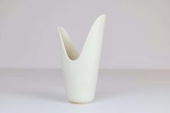 Gunnar Nylund Midcentury White Pike Mouth Vase R rstrand by Gunnar Nylund Sweden - 2469322