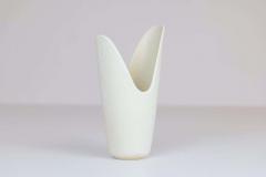 Gunnar Nylund Midcentury White Pike Mouth Vase R rstrand by Gunnar Nylund Sweden - 2469323