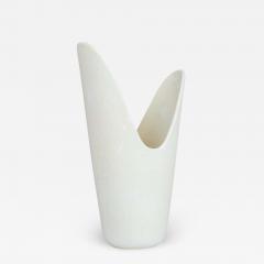 Gunnar Nylund Midcentury White Pike Mouth Vase R rstrand by Gunnar Nylund Sweden - 2472618