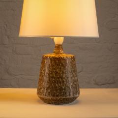 Gunnar Nylund Pair of Rubus Ceramic Table Lamps by Gunnar Nylund R rstrand Sweden 1950s - 3256553