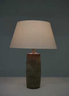 Gunnar Nylund Swedish Midcentury Ceramic Table Lamp by Gunnar Nylund - 3396425