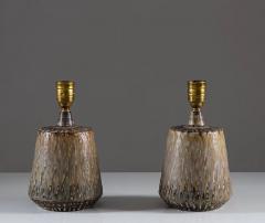 Gunnar Nylund Swedish Midcentury Ceramic Table Lamps by Gunnar Nylund - 2206775