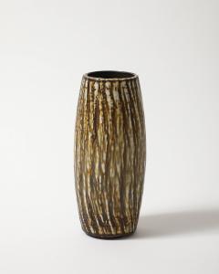 Gunnar Nylund Tiger Taup Glaze Rubus Vase by Gunnar Nylund for Rorstrand - 4422557