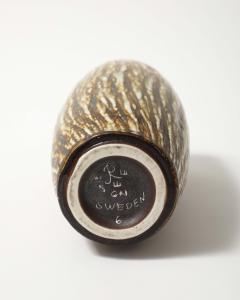 Gunnar Nylund Tiger Taup Glaze Rubus Vase by Gunnar Nylund for Rorstrand - 4422563