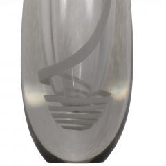 Gunnel Nyman Glass Serpentini vase by Gunnel Nyman for Nuut jarvi Nottsj  - 1092150