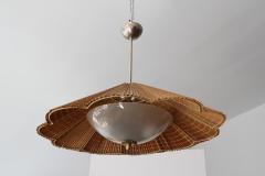 Gunnel Nyman Gunnel Nyman Rare Rattan Ceiling Lamp - 3121217