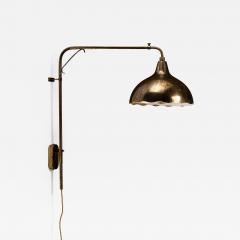 Gunnel Nyman Gunnel Nyman brass wall lamp for Idman - 4692139