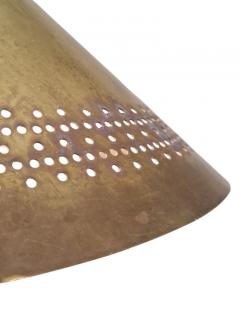 Gunnel Nyman Iconic Gunnel Nyman Domus Academica Floor Lamp in Perforated Brass Idman 1947 - 3951026