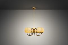Gunnel Nyman Model 51132 5 Chandelier by Gunnel Nyman for Idman Finland Mid 20th Century - 4374711