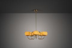 Gunnel Nyman Model 51132 5 Chandelier by Gunnel Nyman for Idman Finland Mid 20th Century - 4740013