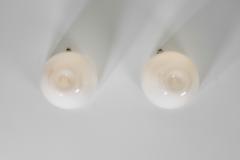 Gunnel Nyman Pair of Model 80115 Ceiling Lamps by Gunnel Nyman for Idman Oy Finland 1950s - 3790303