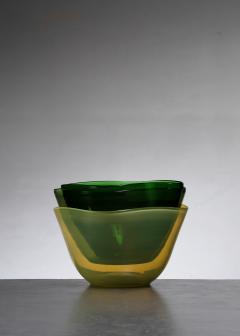 Gunnel Nyman Set of 3 Gunnel Nyman glass bowls - 4522366