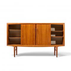 Gunni Omann Gunni Omann Mid Century Danish Teak High Sliding Door Credenza - 4814602