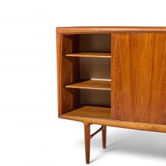 Gunni Omann Gunni Omann Mid Century Danish Teak High Sliding Door Credenza - 4814604