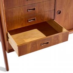 Gunni Omann Gunni Omann for Omann Jun Model 3 Mid Century Danish Teak Credenza and Hutch - 4424880