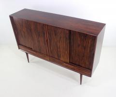 Gunni Omann Spectacular Scandinavain Modern Rosewood Credenza Designed by Gunni Oman - 1017400