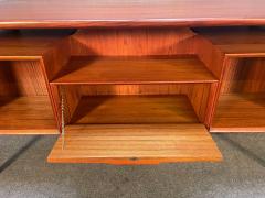 Gunni Omann Vintage Danish Mid Century Modern Teak Desk Model 75 by Omann Jun - 3326163