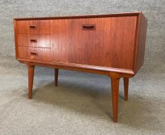 Gunni Omann Vintage Danish Mid Century Teak Mini Credenza Entry Chest by Gunni Oman - 3347389